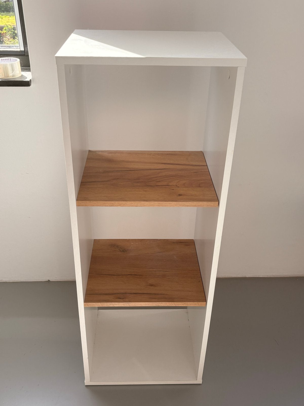 White multi-shelf furniture, Ophalen, Met plank(en), Minder dan 50 cm, Gebruikt