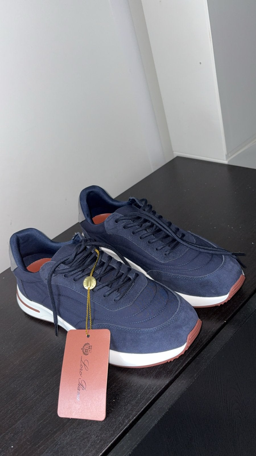 Loro Piana Weekend Walk Sneakers - Maat 44 - Nieuw, Ophalen of Verzenden, Nieuw, Blauw, Sneakers of Gympen