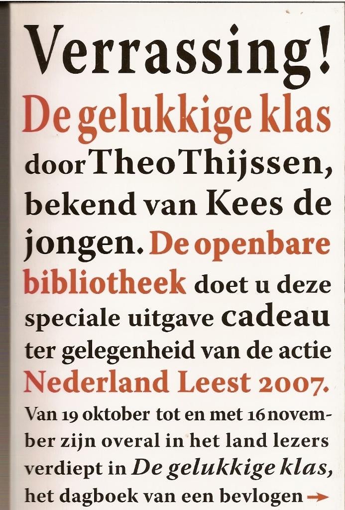 NL LEEST/CPNB *2007 t/m 2025* Allende,Wolkers,Mulisch e.a., Boeken, Boekenweekgeschenken, Ophalen of Verzenden, Zo goed als nieuw