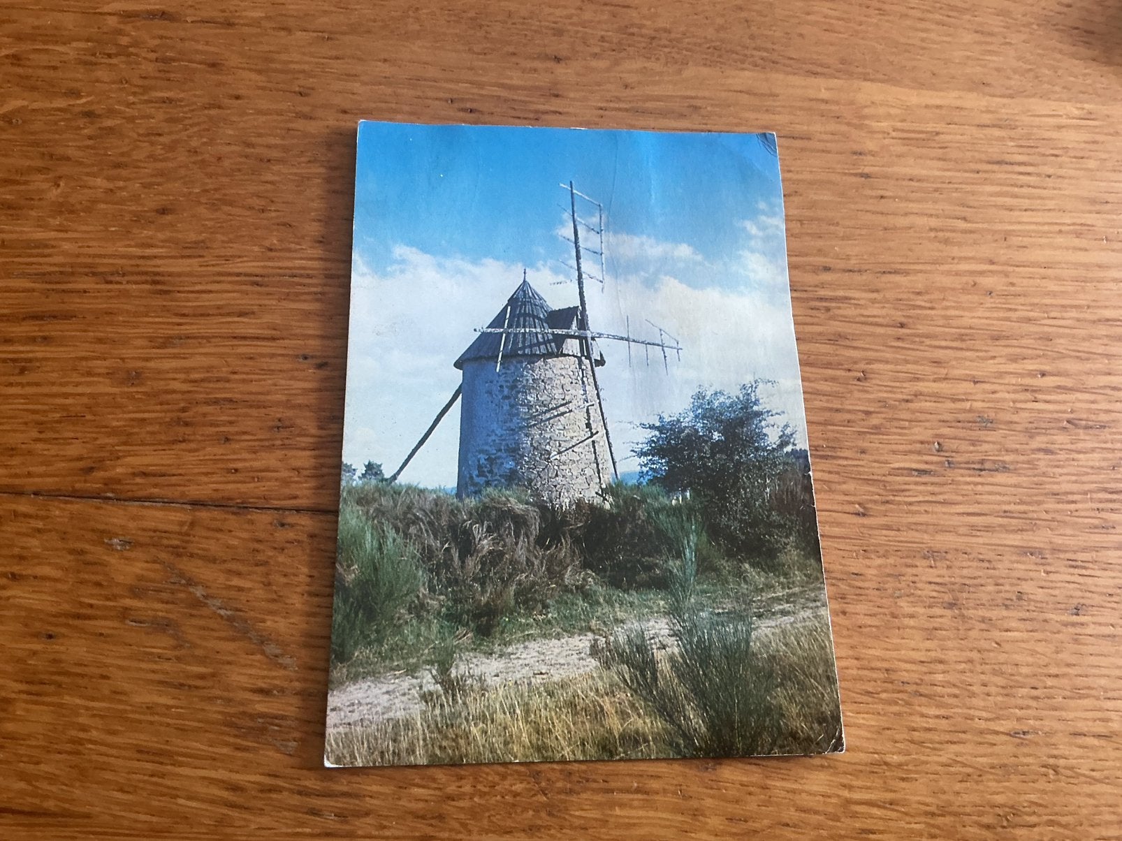 V292 Frankrijk molen VOUWEN, Ophalen of Verzenden, Frankrijk