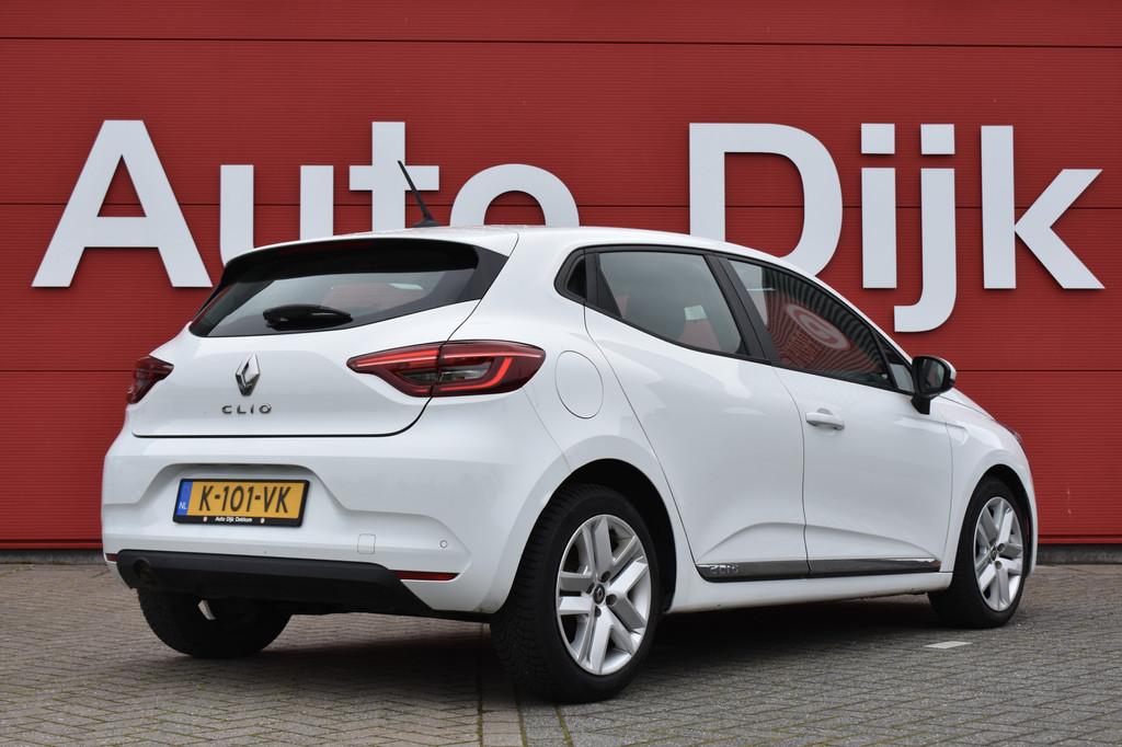 Renault Clio 1.0 TCe Bi-Fuel Zen LED | Carplay | Navi | Airc, Auto's, Renault, Voorwielaandrijving, Stof, Gebruikt, Met garantie (alle)