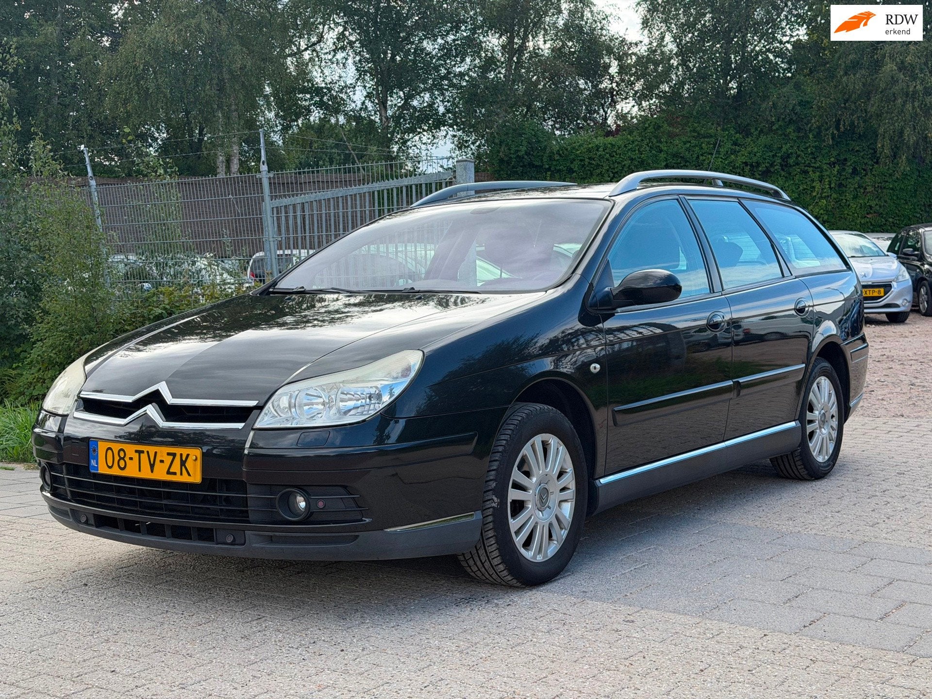 Citroen C5 Break 2.0-16V Ligne Business Airco Cruise Luchtve, Auto's, Citroën, Gebruikt, 4 cilinders, Zwart, Origineel Nederlands