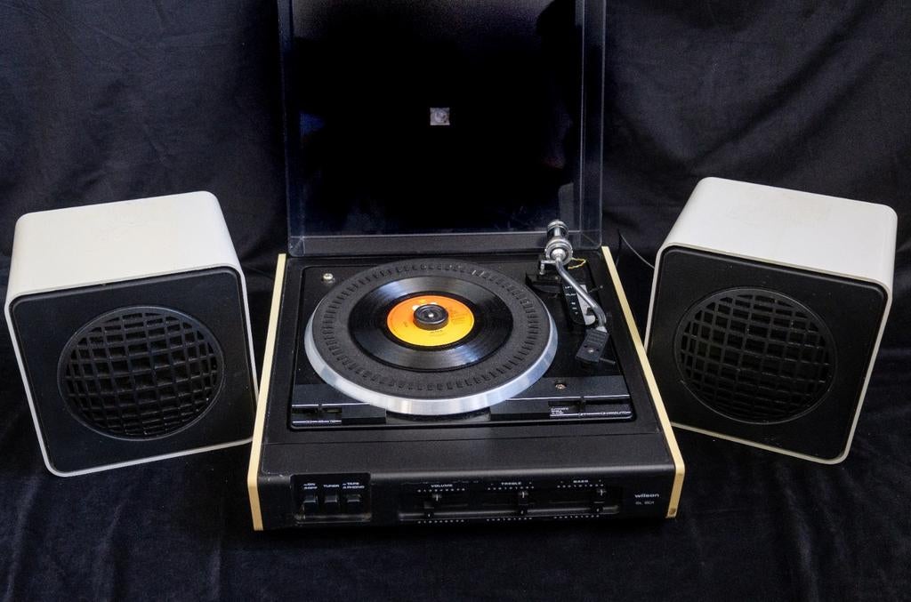 Retro grammofoon speler jaren '70, Ophalen, Gebruikt, Platenspeler, Overige merken