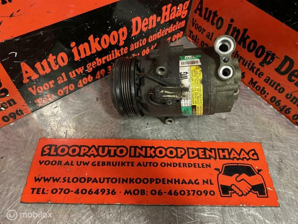Opel Astra | Zafira ('04-'09) Aircopomp | 13124749, Gebruikt, Opel, Ophalen of Verzenden, Opel