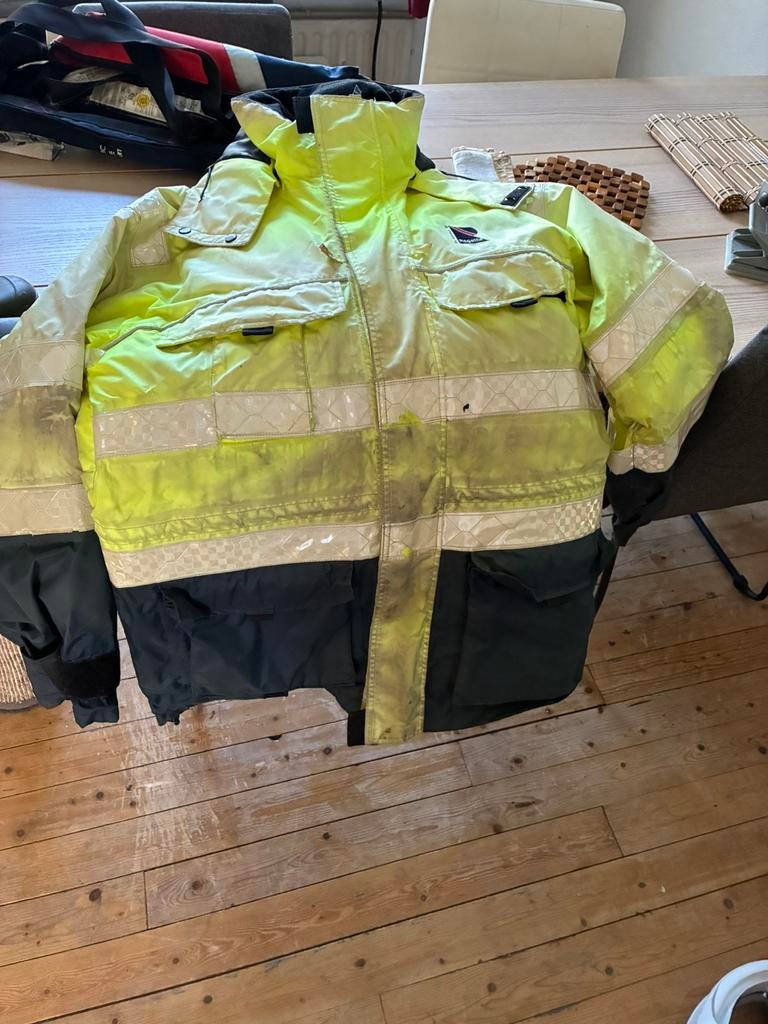 Zeiljas drijfjas, Watersport en Boten, Watersportkleding, Ophalen of Verzenden, Gebruikt, Heer, Zeiljack