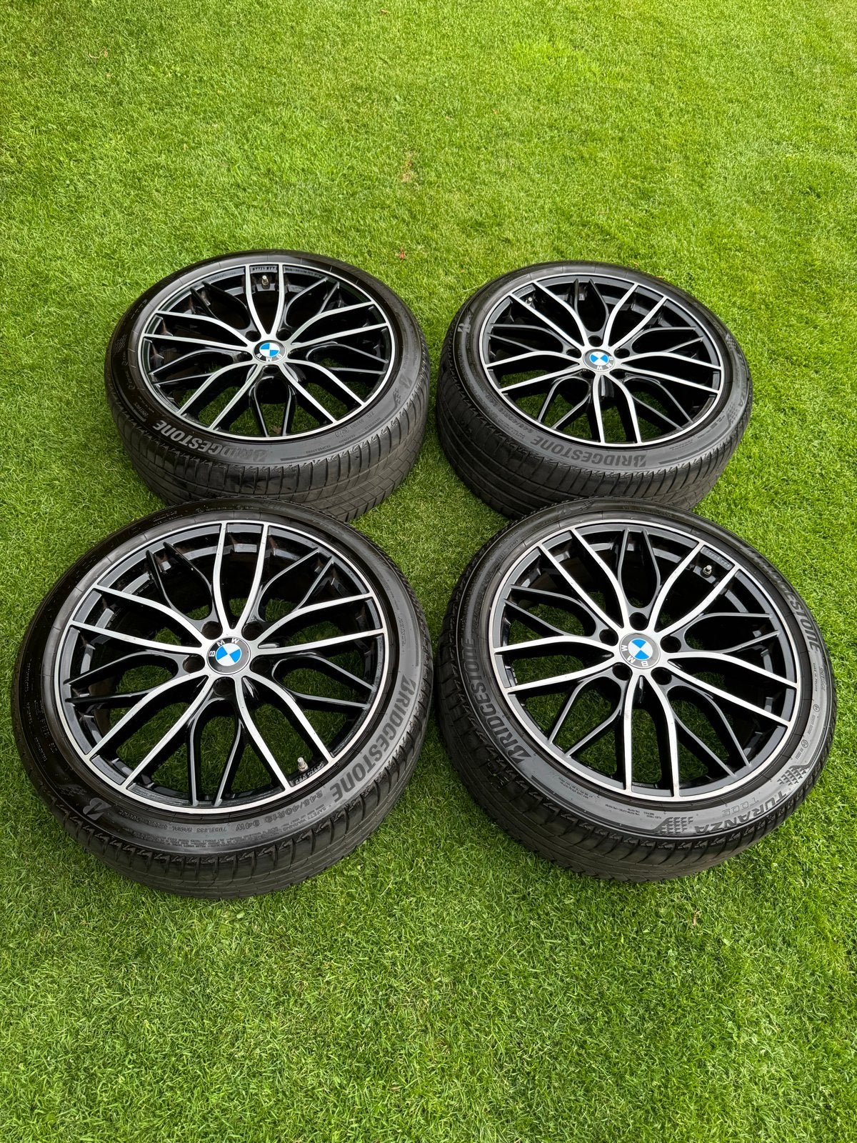 BMW G30 / G31 velgen style M405 look met Bridgestone zomerb., Banden en Velgen, Personenwagen, Zomerbanden, Ophalen