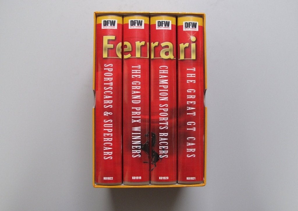 Ferrari The Ultimate Car Collection, Jaren 90, Videobanden, Alle leeftijden, Documentaire, VHS, Gebruikt