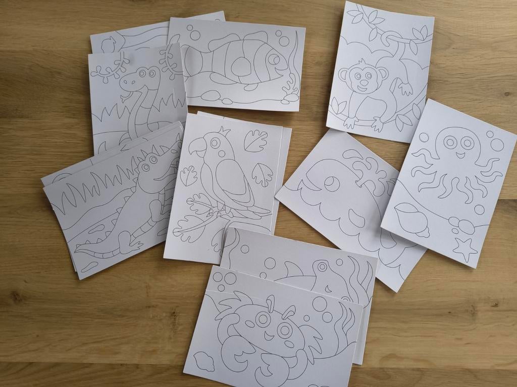 Creatief met gekleurd zand, Hobby en Vrije tijd, Knutselen, Ophalen of Verzenden
