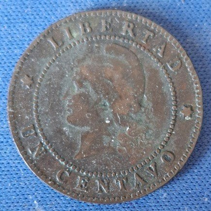 Argentinië 1 centavo 1884 Km 32, Verzenden, Zuid-Amerika, Losse munt