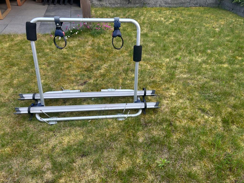 Te koop fietsendrager voor op de caravan, Ophalen, 2 fietsen, Gebruikt