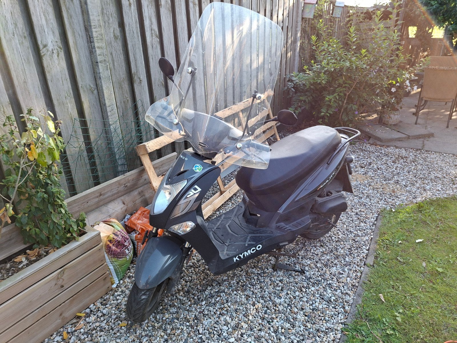 Kymco Agility geel kenteken / opknapper, Ophalen, Gebruikt, Benzine, Agility