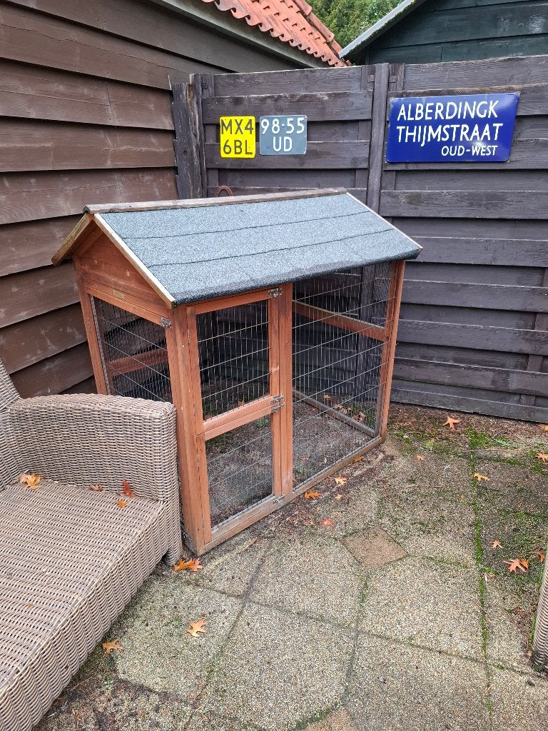 aanbouw kippenren, Dieren en Toebehoren, Ophalen, Gebruikt, Kippenhok of Kippenren