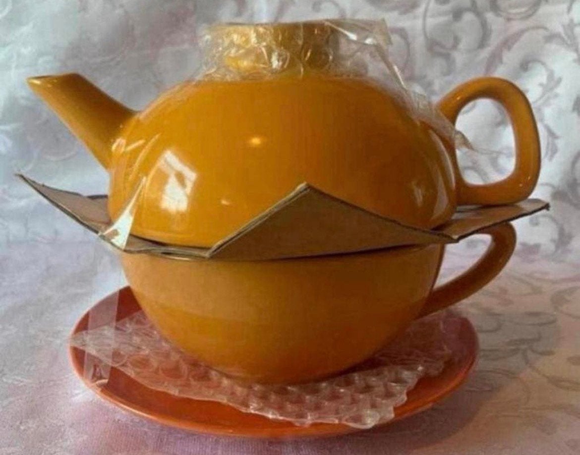 Nieuwe Alex Meijer & Co Koffiebranderij Theepot, Nieuw, Ophalen of Verzenden, Aardewerk, Theepot
