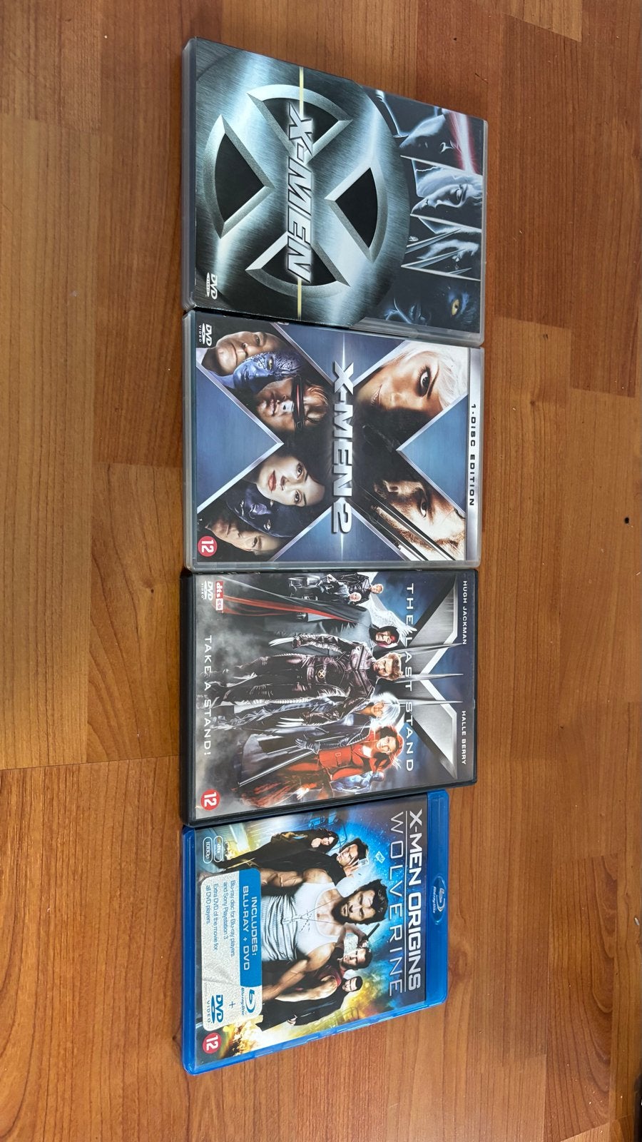 X-Men Filmcollectie: X-Men, X-Men 2, X-Men The Last Stand, X, Cd's en Dvd's, Nederlands, Actiethriller, Ophalen of Verzenden, Vanaf 12 jaar