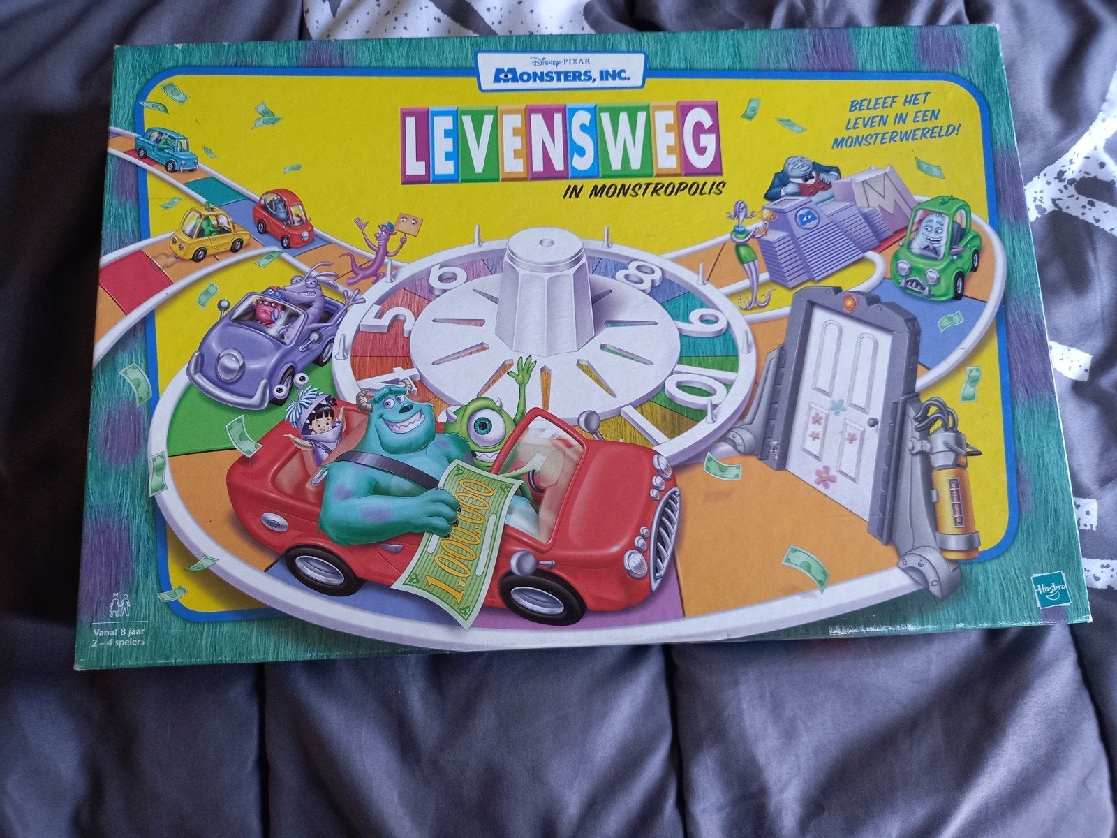 Levensweg van Monsters Inc, Een of twee spelers, Ophalen of Verzenden, Zo goed als nieuw, Hasbro