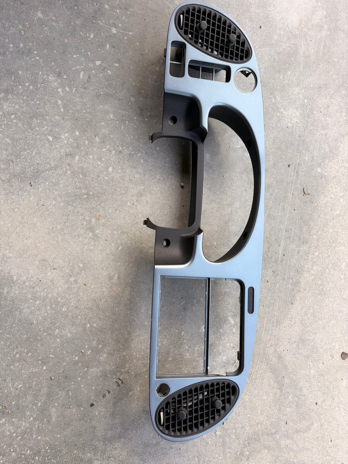 Saab 9-3 og (1998-2003) Dashboard paneel mesh blauw, Ophalen, Gebruikt, Saab