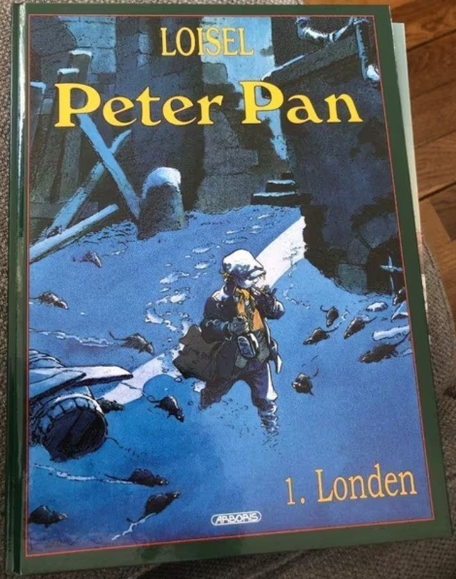 londen peter pan loisel hardcover k3, Eén stripboek, Ophalen of Verzenden, Zo goed als nieuw