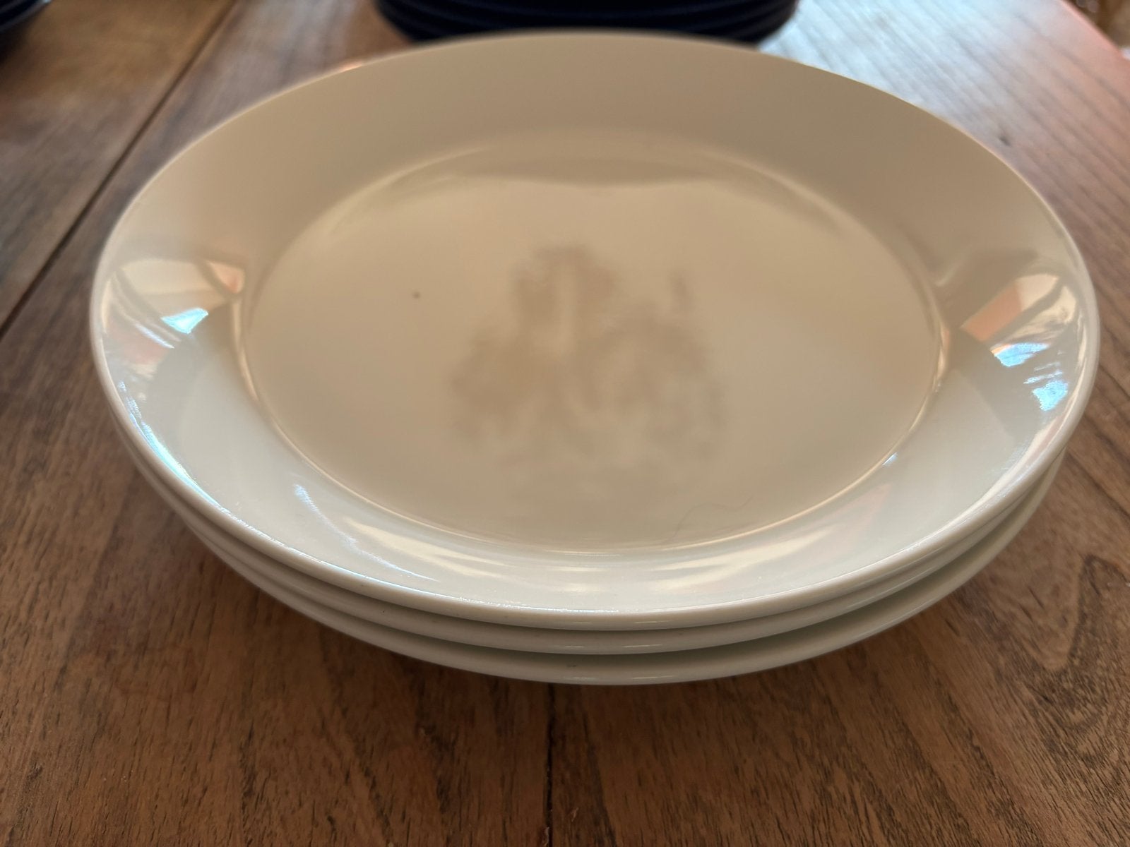 Iittala Teema Servies - 3 borden 23 cm créme/Wit, Overige merken, Keramiek, Ophalen of Verzenden, Zo goed als nieuw