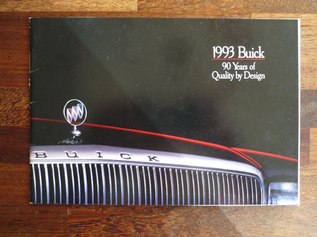 Buick programma (1993, USA), Ophalen of Verzenden, Nieuw, Overige merken