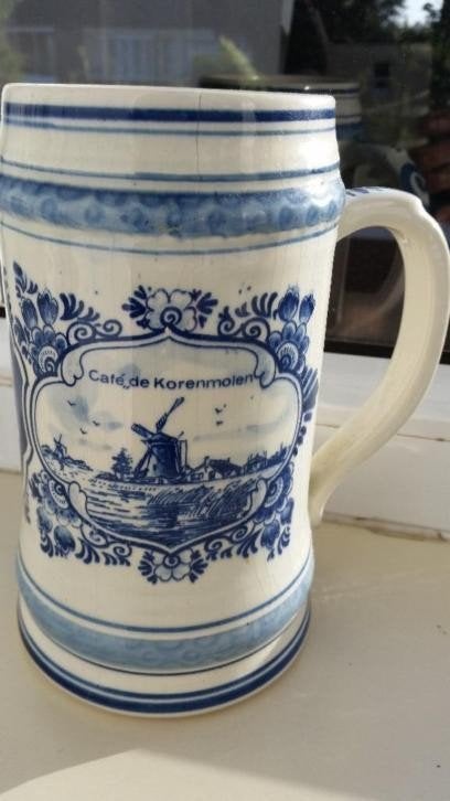 Mooi grote bier beker., Ophalen of Verzenden