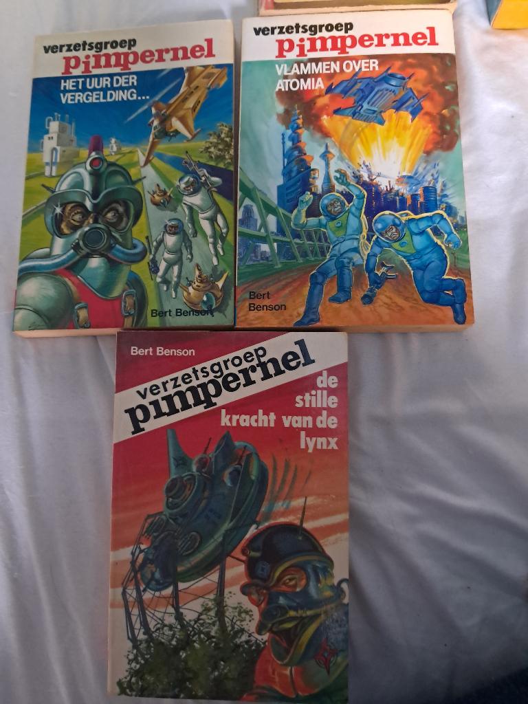 Verzetsgroep pimpernel, Boeken, Ophalen, Gelezen, Bert Benson