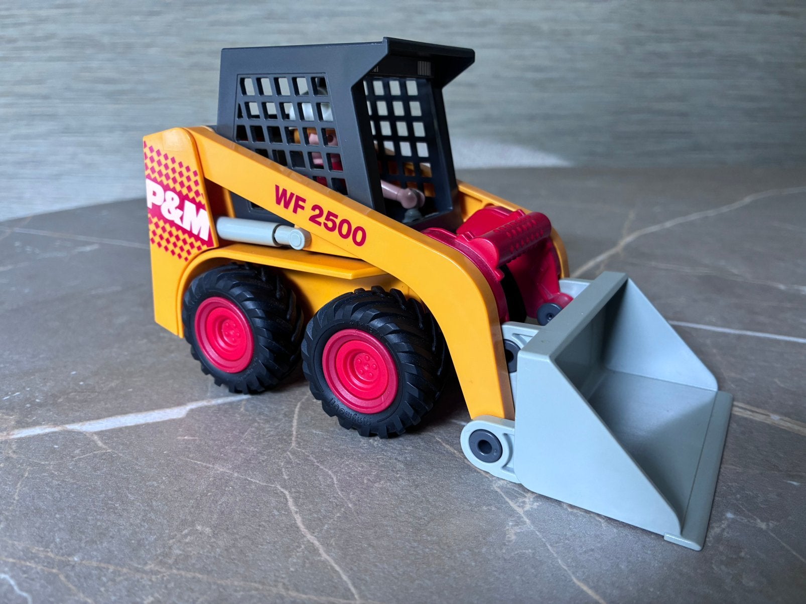 Bobcat met werkman., Ophalen of Verzenden, Zo goed als nieuw, Los playmobil