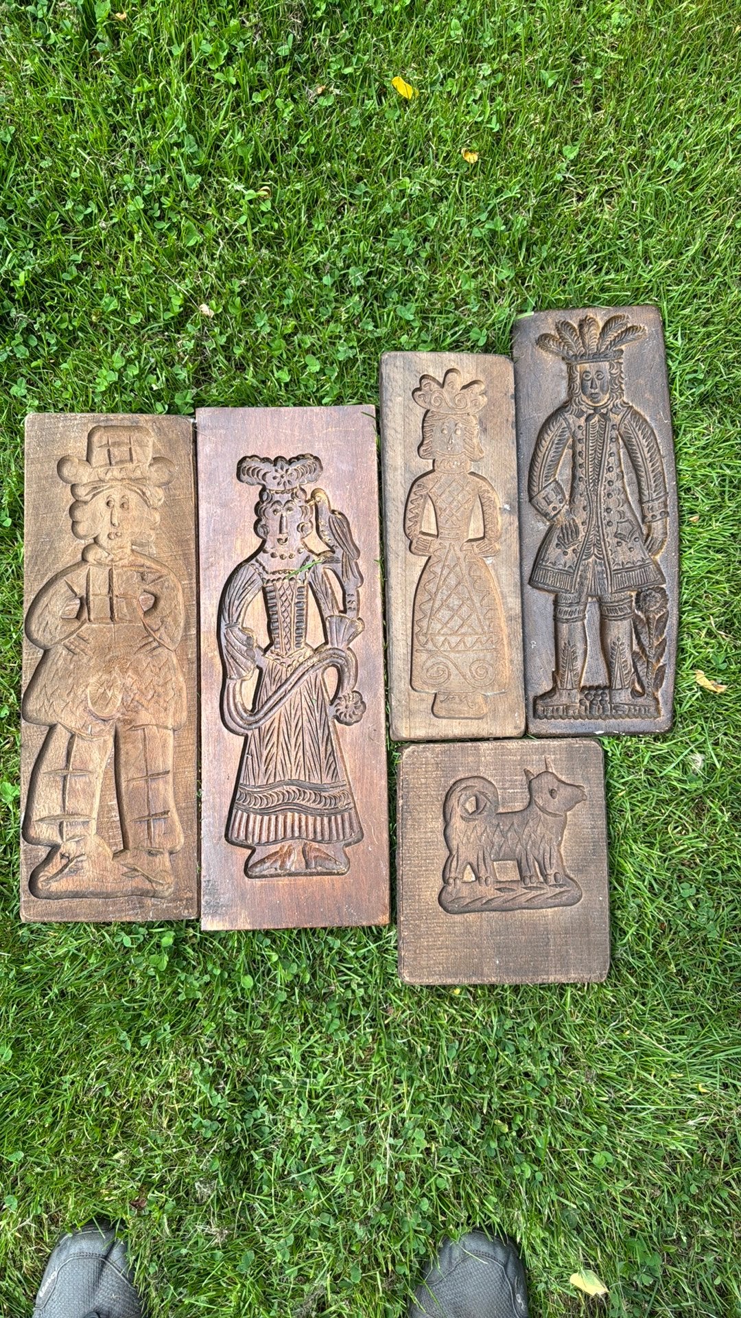 Houten speculaasplanken - 5 stuks, Ophalen of Verzenden