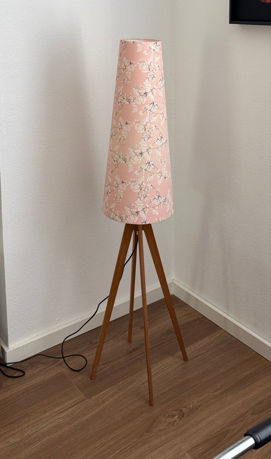 Lampenkap, Ophalen of Verzenden, Gebruikt, Hout, 100 tot 150 cm