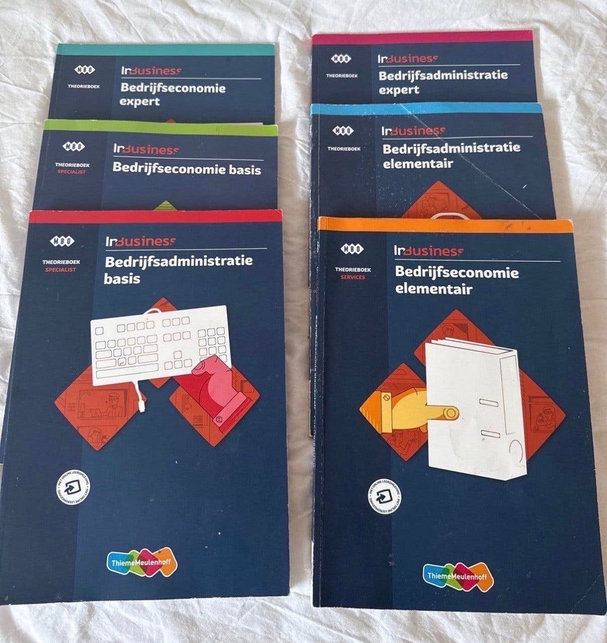 InBusiness Bedrijfseconomie & Bedrijfsadministratie boeken, Boeken, Ophalen of Verzenden, Gamma, Nieuw, MBO
