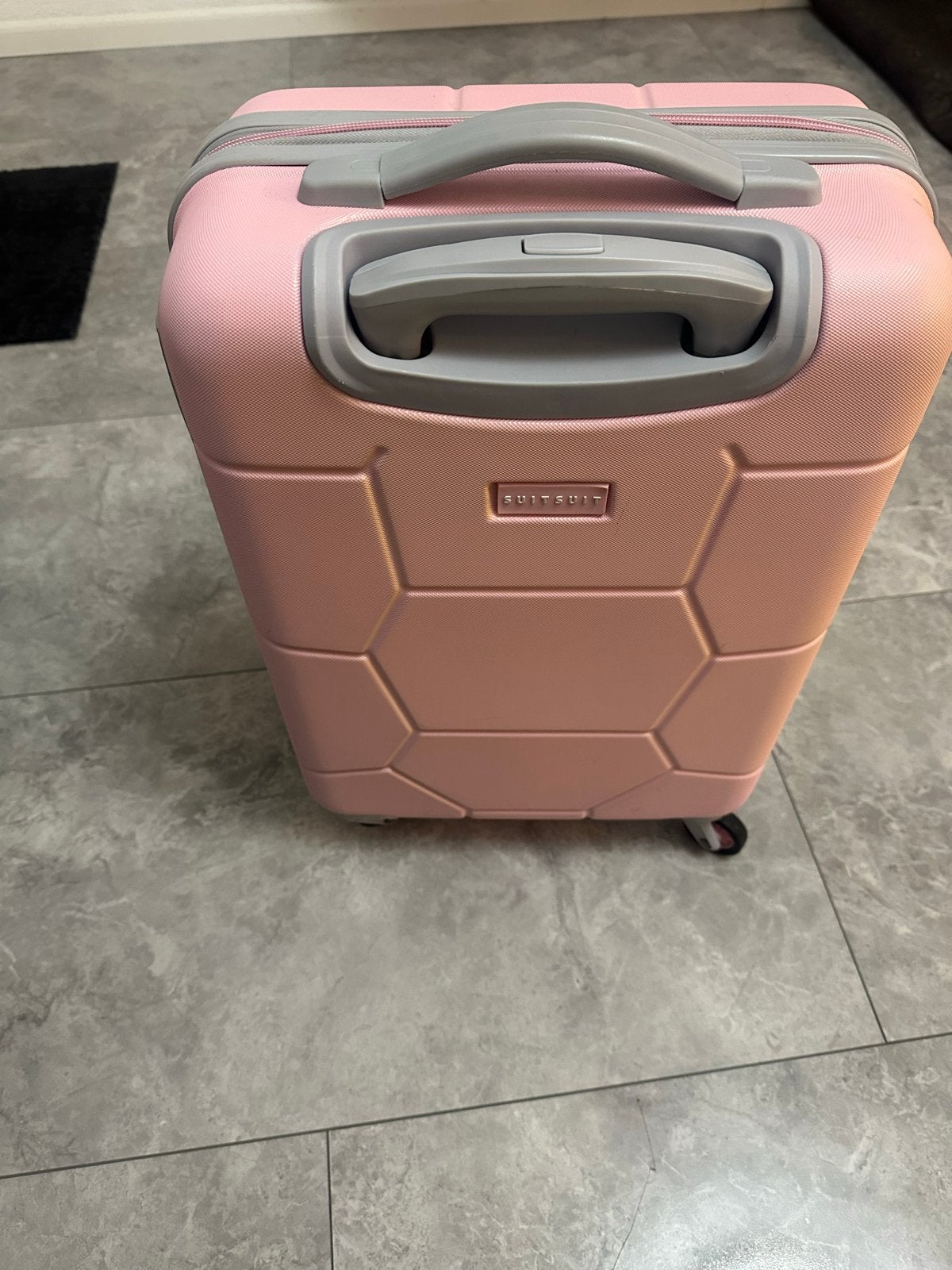 Roze SuitSuit Koffer, 45 cm bij 32 cm, Sieraden, Tassen en Uiterlijk, 20 tot 30 cm, Minder dan 40 cm, Ophalen of Verzenden, Zo goed als nieuw