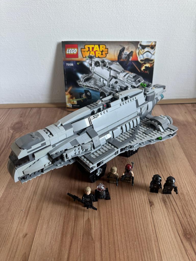 Lego Star Wars 75106 Imperial Assault Carrier, Compleet, Star Wars, Verzenden, Lego