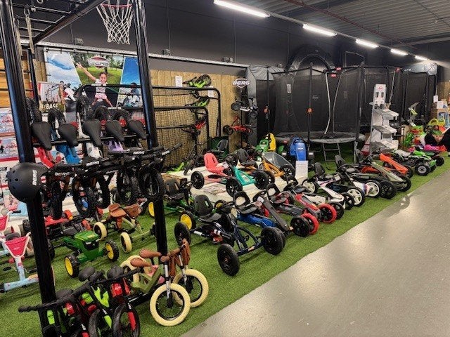 BERG Rally APX Red 3 versn Skelter nu €240 korting, Ophalen of Verzenden, Nieuw, Berg, Vrijloopautomaat