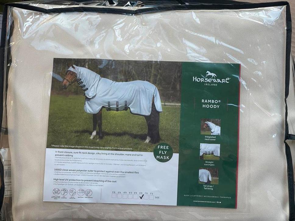 NIEUW - Horseware Rambo Hoody maten 6’0 - 6’3 - 6’6 - 6’9, Ophalen of Verzenden, Nieuw, Deken