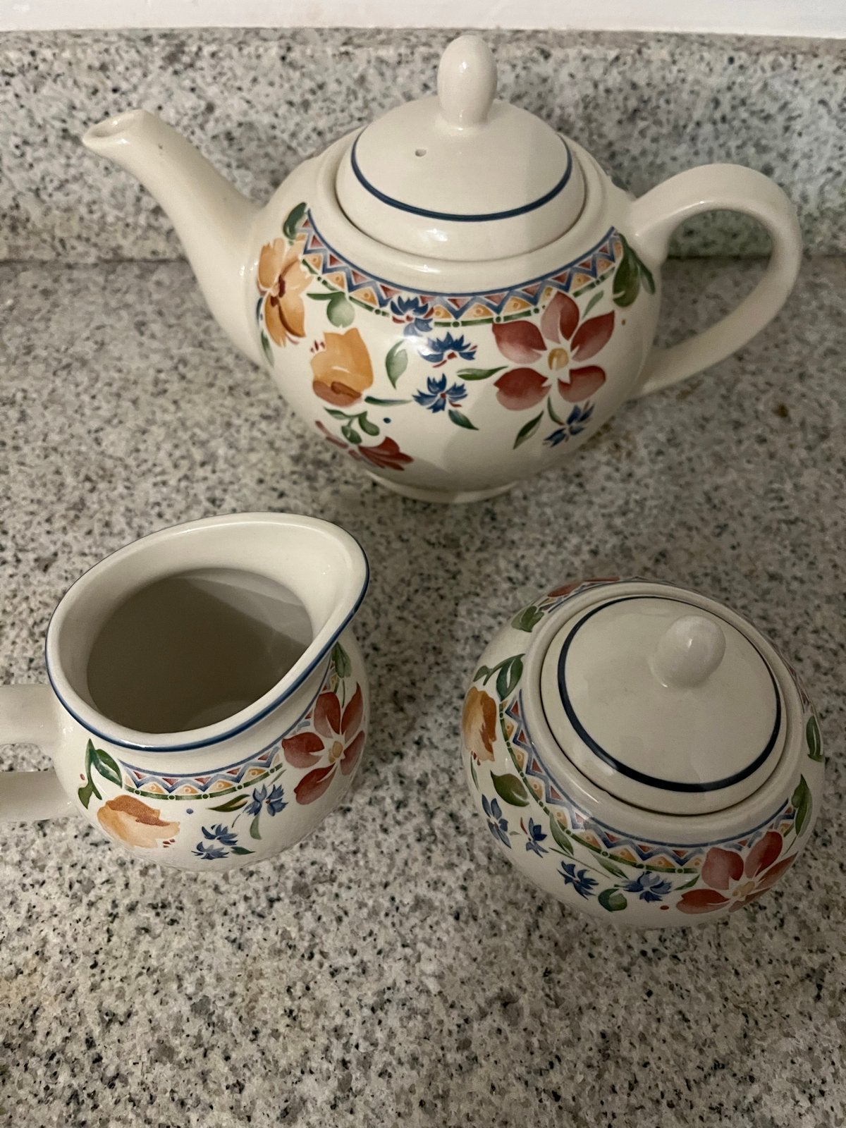 Staffordshire Tableware Calypso Theeservies - 3-delig, Ophalen of Verzenden