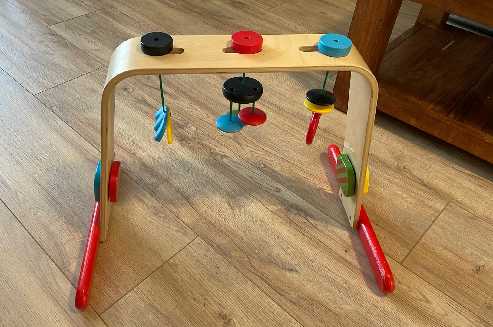 Ikea babygym rood, Ophalen, Zo goed als nieuw, Babygym