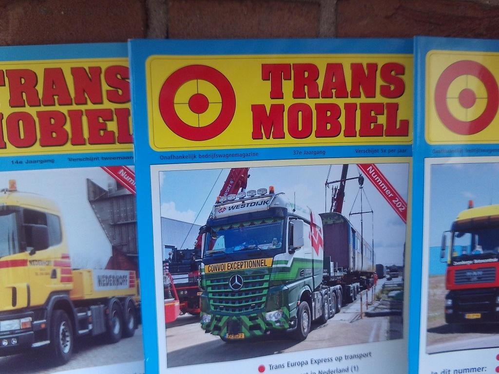 Transmobiel  Auto  bladen., Boeken, Ophalen of Verzenden, Algemeen
