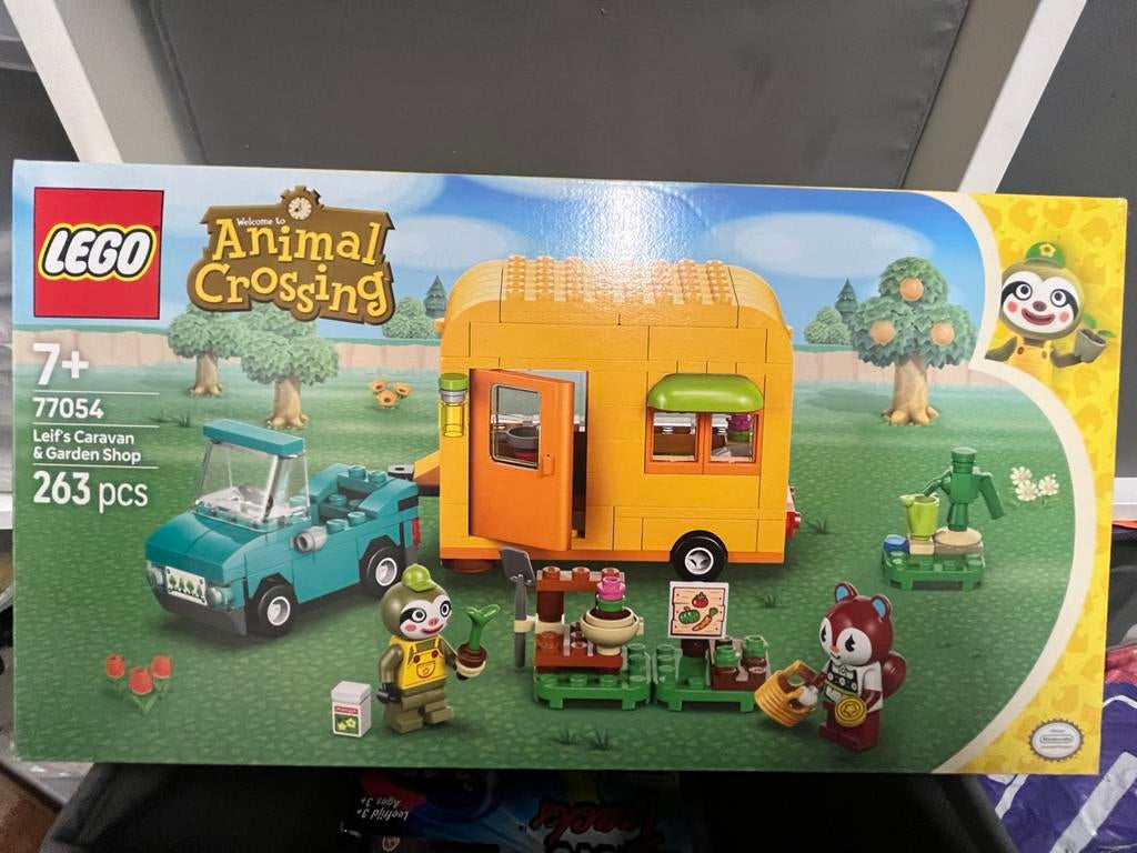 Lego Animal Crossing 77054 Leif's Caravan & Garden Shop, Overige thema's, Lego, Ophalen of Verzenden, Zo goed als nieuw