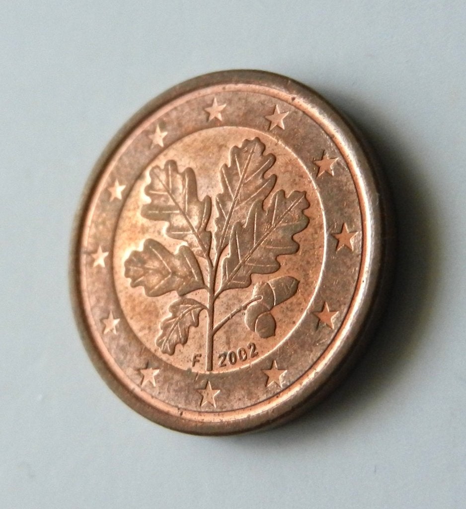 Duitsland 1 eurocent 2002 F, Postzegels en Munten, Munten | Europa | Euromunten, Verzenden, Duitsland, 1 cent, Losse munt