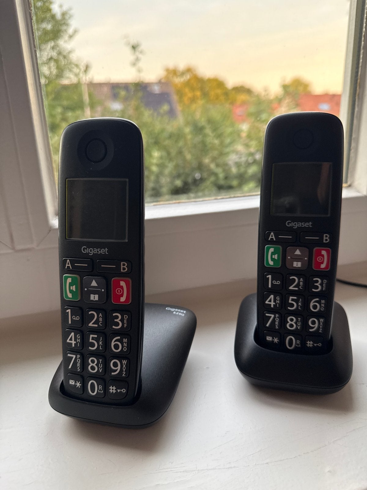 Gigaset E290 Duo - 2 Stuks Ouderentoestel, Ophalen of Verzenden, Gebruikt, 2 handsets
