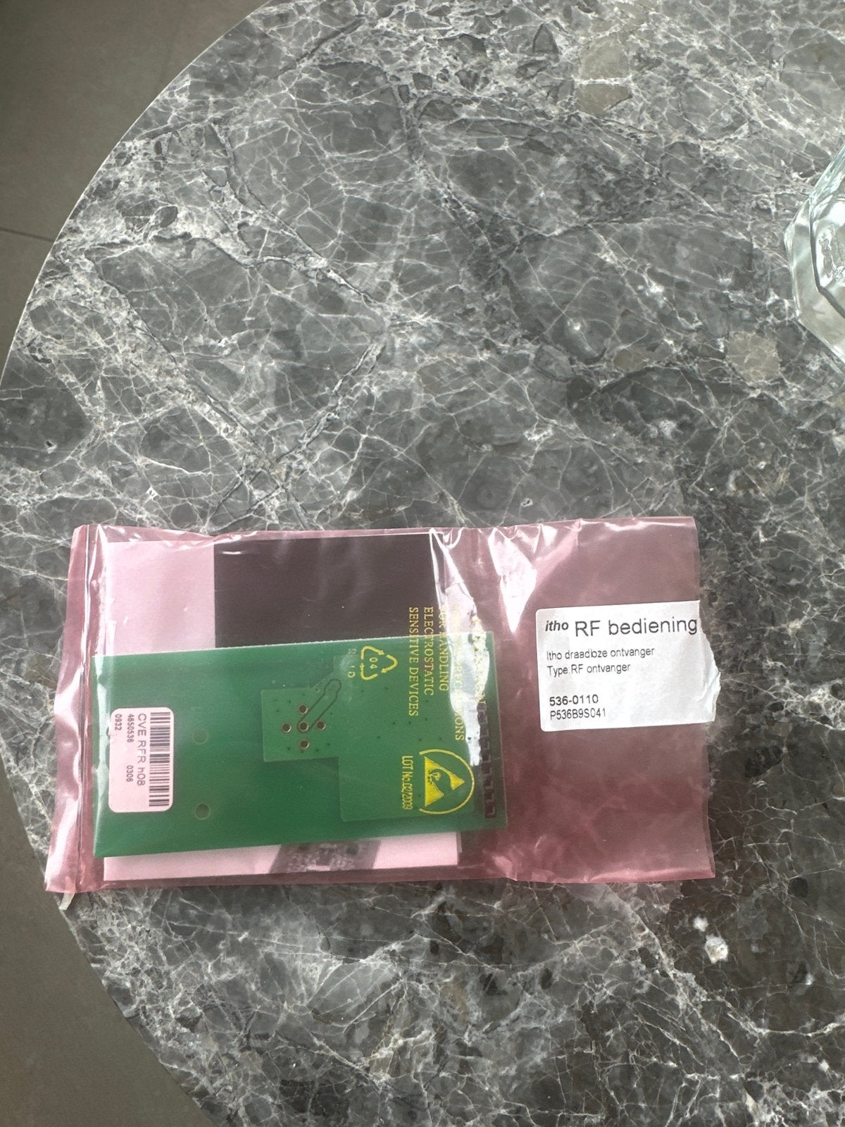 Itho RF draadloze opsteekprint ontvanger 536-0110, Ophalen, Nieuw