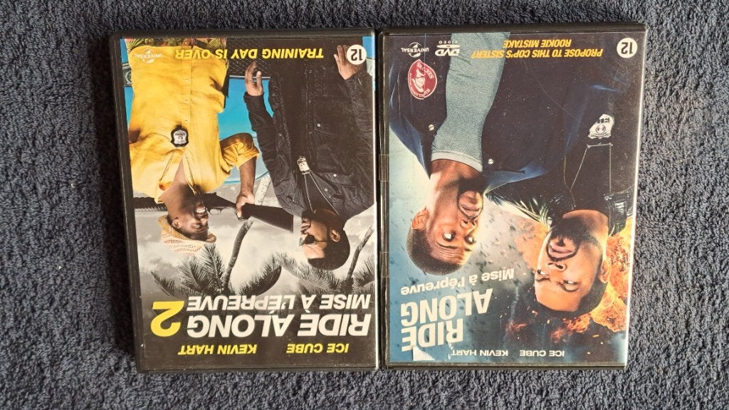 Ride Along 1 & 2 "Ice Cube, Kevin Hart", Alle leeftijden, Ophalen of Verzenden, Zo goed als nieuw