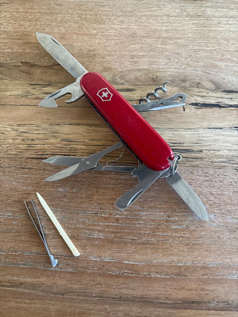 Victorinox Climber zakmes - Rood, Zwitserse kwaliteit, Ophalen of Verzenden, Zo goed als nieuw
