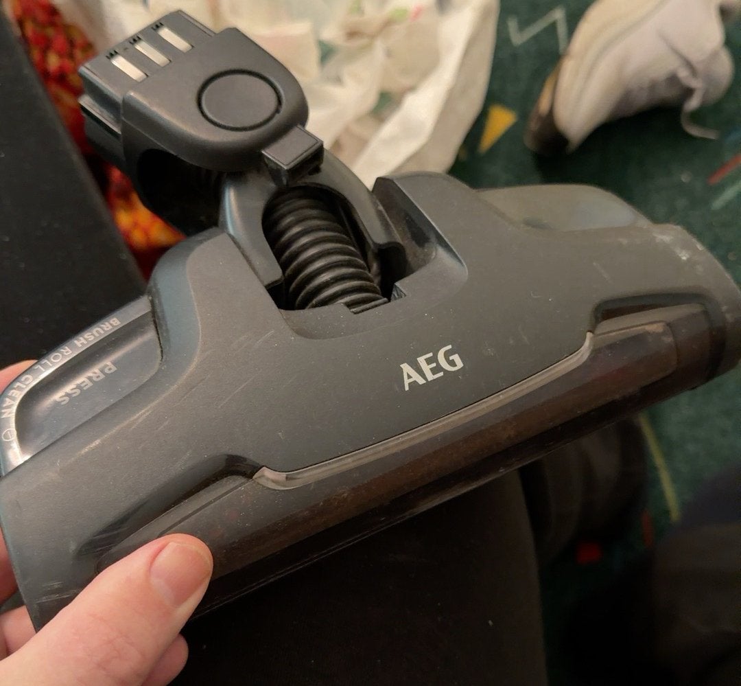 Originele AEG combizuigmond / vloerzuigmond – elektrisch, Gebruikt, Overige typen, Ophalen of Verzenden, Geschikt voor harde vloeren