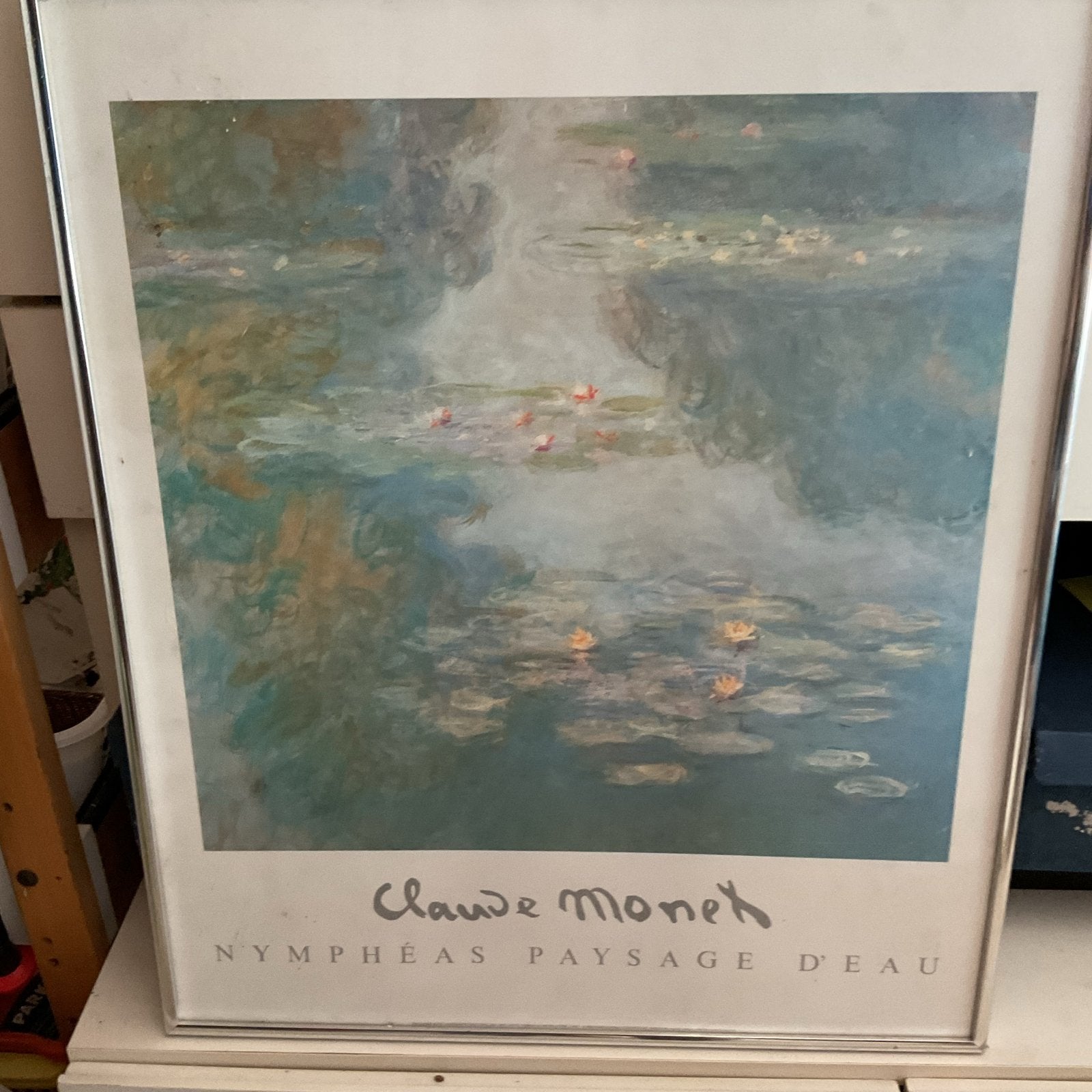 Claude Monet - Nymphéas Paysage D'Eau (Waterlelies), Huis en Inrichting, Woonaccessoires | Schilderijen, Tekeningen en Foto's