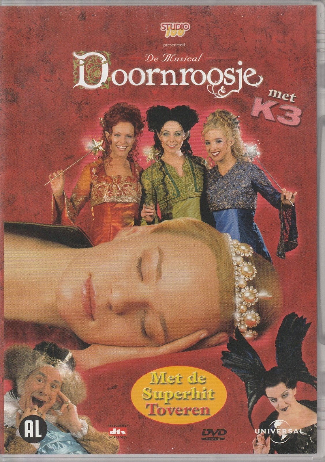 De Musical Doornroosje met K3 - Studio 100 Zeldzame NL DVD, Cd's en Dvd's, Dvd's | Kinderen en Jeugd, Alle leeftijden, Ophalen of Verzenden