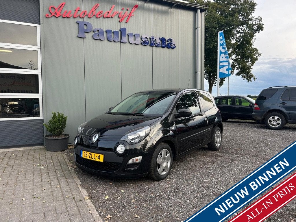 Renault Twingo 1.2 16V Collection Airco|Cruise|Elec.pak, Auto's, Voorwielaandrijving, Gebruikt, Zwart, 4 cilinders