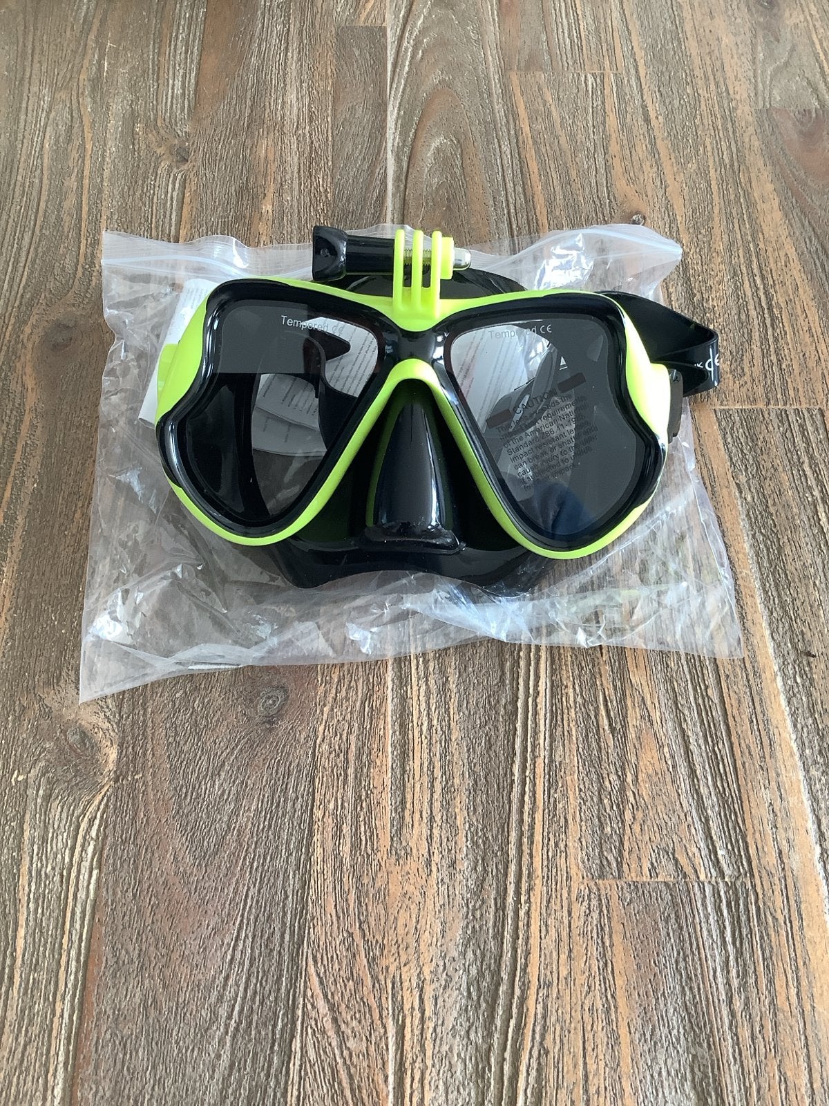 Duikbril met GoPro-bevestiging - Nieuw, Ophalen of Verzenden, Nieuw, Duikbril of Snorkel