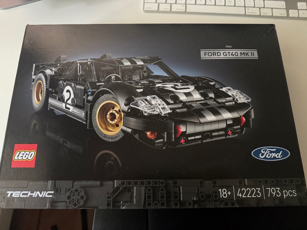 LEGO Ford GT40 MK II 1960 Nieuw in doos, Overige merken, Auto, Groter dan 1:32, Nieuw