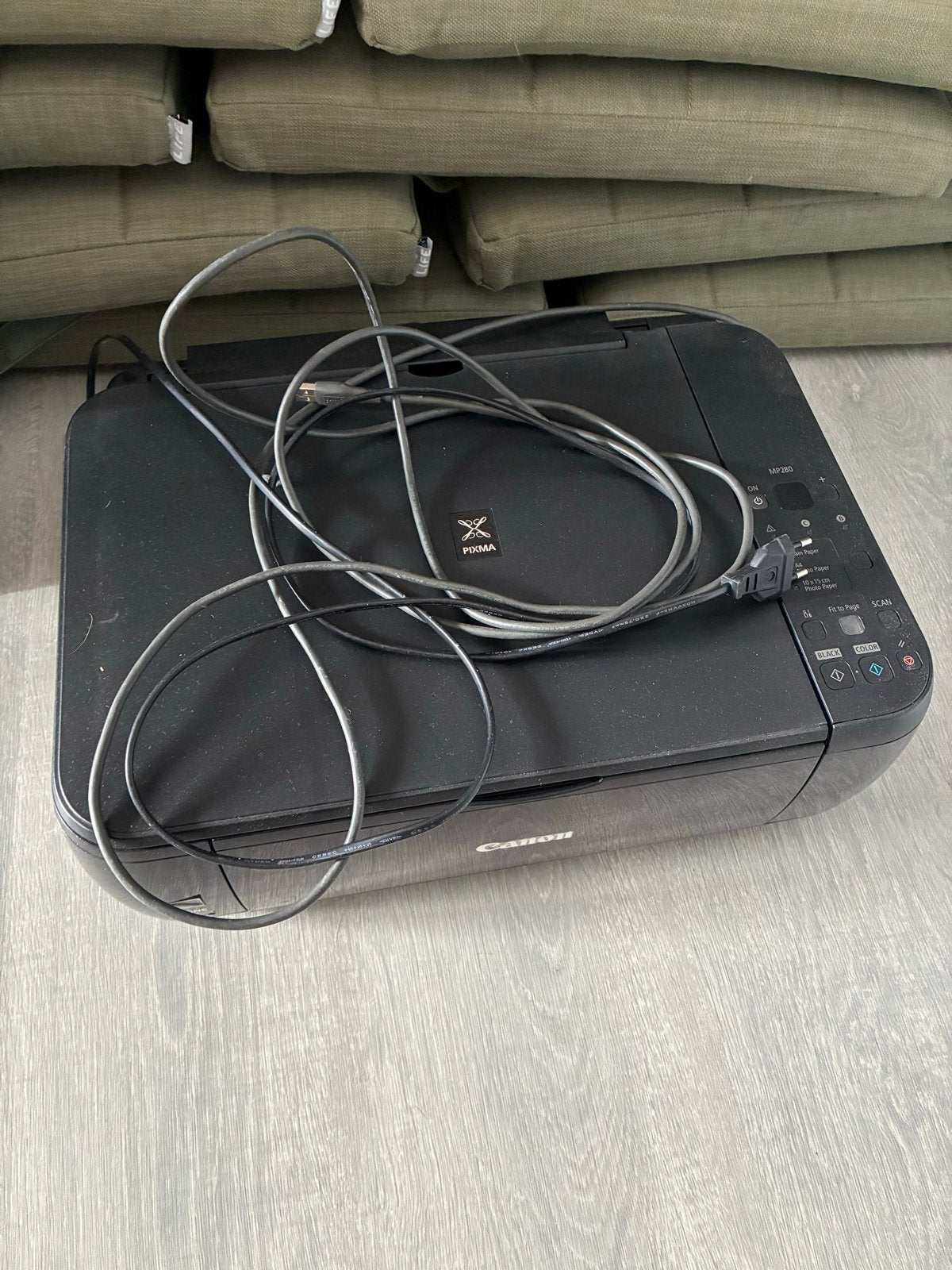 Canon Pixma MP280 All-in-One Printer, Ophalen, Gebruikt, Inkjetprinter, All-in-one