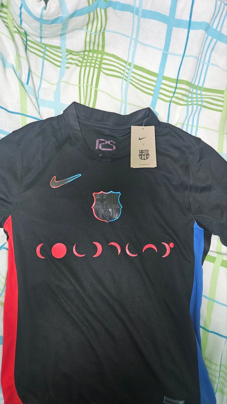 Nike FC Barcelona x Patta 25th Anniversary Voetbalshirt, Ophalen, Zwart, Nike, Nieuw